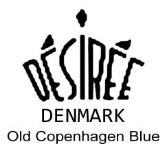Desiree Denmark Old Copenhagen Blue e Svend Jensen