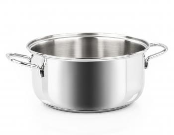 Casseruola 2 manici acciaio Cm.26     Bonita